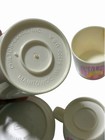Vintage Barbie Plastic Tea Set Chilton Globe Pitcher Cups Plates 7pc Lot 1980s