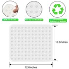 Coopay 2 Pack Kitchen Sink Mat Plastic Protect 12 6 X 10 5 Inches  Clear