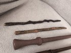Five Wands - Collection Of Wizard Magic Wands Plastic And Wooden