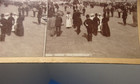 Venice Riva Promenade Photo Stereoview Card Street City View Rare