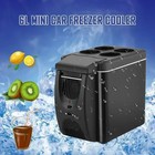 Car R12v Dc Refrigerator Mini Fridge Freezer Plug In Cooler Refrige 6l Lot
