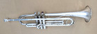 Excellent Vintage Silver Plated Karl Schubert Trumpet  Bohemia