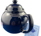 Genuinecobalt  Betty  Red Clay  Rockingham Glaze  4 Cup Tea Pot  Made In England