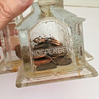 Glass  independence Hall  Candy Container bank  Repro Of 1876 For Bicentennial