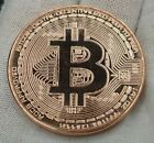 Bitcoin Dogecoin Pure Copper Coin Round 2oz Lot Limited Mintage 1oz Of Each Coin