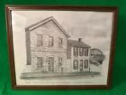 E j Thias Original Pencil Art 1980  Mark Twain   s Boyhood Home