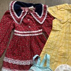 Vintage 60s 70s 80s Toddler Girl Size 2t 3t Dress Lot 7pc Floral Colorful