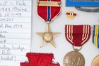 Wwii Named Bronze Star Medal Grouping   Combat Infantry Badge 28th Division
