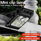 1 Pc Solar Motion Sensor Outdoor Clip-on Garden Wall Light Led Lamp