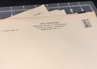 Vtg Wwii 40s Executive Office Secretary Of The Navy Letterhead Stationery Sheets
