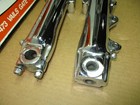 Harley Davidson Evo Softail Fxst Heritage Chrome Lower Fork Sliders 1984-99