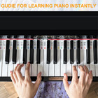 Colorful Removable Piano Keyboard Note Labels  Silicone Piano Notes Stickers Gui