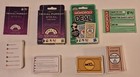 Monopoly Deal Card Game 2010   Trivial Pursuit Steal Card Game 2009 Hasbro Lot 2