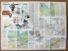 Map National Geographic The Making Of Canada Ontario 1996