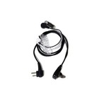 2pk Luiton 2pin Hands Free Earpiece   Ptt Microphone For Motorola Radio Devices