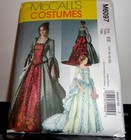 Victorian Renaissance Wedding Costume Pattern Sizes  14 - 20 Cosplay