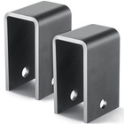 2 Pcs Thicken Trailer Leaf Spring Hanger Front center rear Hanger Trailer Axle 