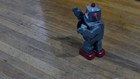Vintage Space Tin Toy Robot Mint Condition Battery Operated Made In Japan Works