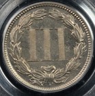 1882 3cn Proof Three Cent Nickel Pcgs Pr 64