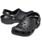 Crocs Black Unisex Adult Classic Slip Sandals Ultra Light Water-friendly Clogs