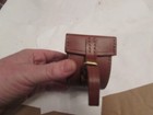 Unused Tiny Hardy Alnwick Leather D Block Case Tealweight George Jnr Flyweight