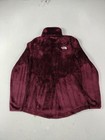 The North Face Osito Jacket Womens Small Red High Pile Plush Fleece Full Zip
