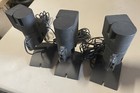 3 Bose Jewel Double Cube Speakers W Original Cables In Stands 100  Working Nice