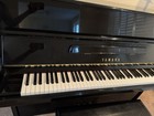 Yamaha P2e Upright Continental Console 3 Pedal Piano   Polished Ebony  2 500