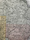 1891 Queensland  New South Wales   Victoria Original Map  Color Lithograph
