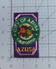 City Of Azusa California Embroidered Patch 3 5 X 2 25   