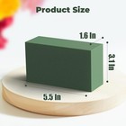 Green Floral Foam Blocks  6 Pack For Fresh Artificial Flowers