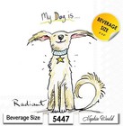  5447  Two Paper Beverage   Cocktail Decoupage Art Craft Napkins - Dogs Puppies