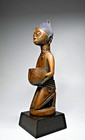 Yoruba Ifa Divination Female Effigy