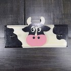 5-pc Farmhouse Country Cow Kitchen Wood Tile Decor Hanging Signs