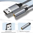 Usb To 3 5mm Mic headphone Jack Stereo Headset Audio Adapter Sound Card2025-us