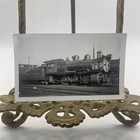 Vintage Pennsylvania Railroad Steam Locomotive 7722 Photo 4 5x2 75 B w Original
