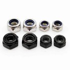 Stainless Steel Nylon Lock Nut M2 M2 5 M3 M3 5 M4 M5 M6 M8 M10 M12 M14 M16 100pc