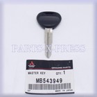 Genuine Oem  Mitsubishi Galant  3000gt Diamante Eclipse Uncut Blank Key Mb543949