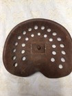 Antique Vintage Large Metal Tractor Seat- Farm  Primitive  Decor  Rusty 15x17 In