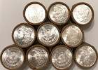 Lot Of 6 1878-1887 Cc Morgan American Silver Dollars - Uncirculated Mixed Dates