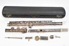 Rare Antique Ae Fischer Bremen Germany Handmade Flute   Case -like Rittershausen