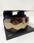 Giro Agent Red Peak Snow Sports Goggles Vivid Zeiss Lens   Bonus Lens 