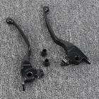 Black Brake Clutch Hand Levers For Harley Touring Street Glide 17-20 Trike 19-20