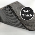- 5  X 7  - Rug Pad - Hard Surface carpet - Non Slip - Felt rubber - Reversib   
