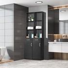Salon Station Wooden Barber Spa Beauty Equipment Bathroom Cabinet Furniture