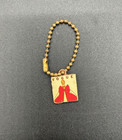 Vtg  1940s Vogue Cigarette Pack Mini Metal Charm For Bracelet