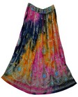 Plus Size 3x 4x 5x 6xl Indian Ethnic Sequin Maxi Floral Skirt For Women Boho