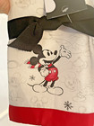 Pottery Barn Mickey Mouse Christmas Disney Hand Towel Kitchen Holiday Gift  