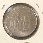 1987 ix Vatican City  John Paul Ii  100 Lire  Bu Stainless Steel-27 75mm-km 202