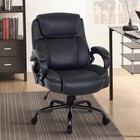 Big And Tall Office Chair 400lbs Wide Seat Ergonomic Desk Chair With Lumbar Arms